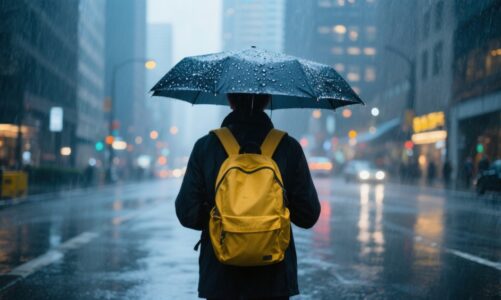 Mobilne zapory przeciwpowodziowe chronią Świnoujście przed sztormem