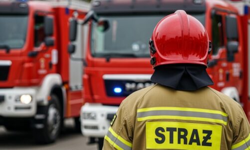 Poranny pożar auta przed tunelem. Ruch już wznowiony